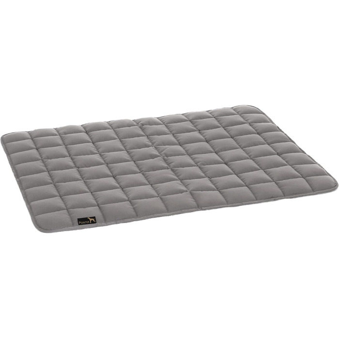 Pointer Лежак для собак 80x60 см, м'який та міцний, машинне прання до 95°C, універсальний килимок для підлоги або захисту дивану, підходить для вулиці, світло-сірий