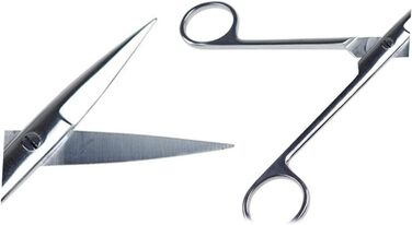 Ножиці для грумінгу тварин з нержавіючої сталі з прямим та вигнутим лезом, ергономічні ручки, для професійного грумінгу та домашнього використання