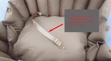 Автомобільний лежак для собак у багажник - переноска, підставка для маленьких собак, 55x42x42 см, темно-хакі