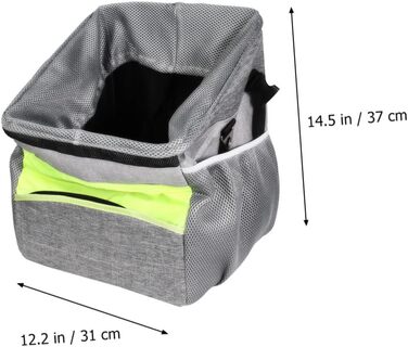 Транспортна коробка для собак та котів NOLITOY - дихаюча, знімний ручка, складана