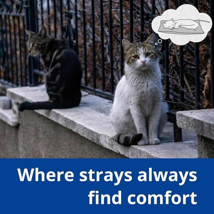 Килимок грілка для котів та собак Outdoor, 70x40 см, 50 Вт