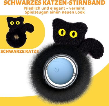 Іграшка для котів GoldenSun: м'ячик-дзюрчалка з рухом, килимок з мишками, приховане ігрове місце (3 шт.)