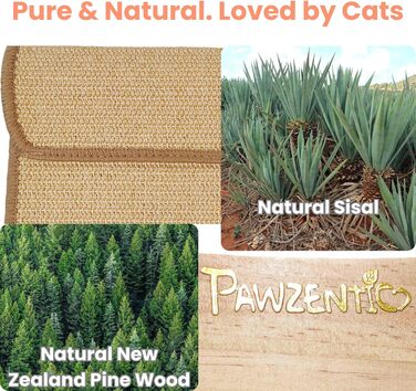 Дряпалка для котів Kratzbaum, натуральне дерево