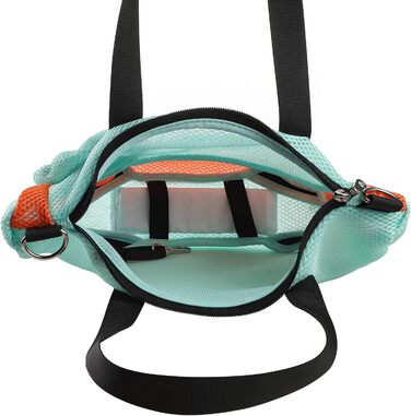 Транспортна сумка для кота/цуценя: переноска для тварин, сумка на плече, сітка, для подорожей, зелена