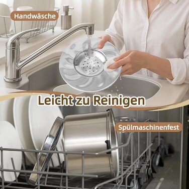 Нержавійна миска для собак великих і середніх порід 5.6л, проти протікання, для води, миска для собак, можна мити в посудомийній машині