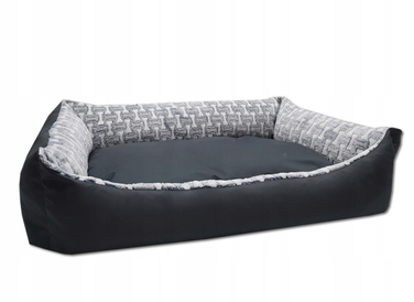 Велике лежак-диван для собак, м'який ковпак 100x70 см, розмір L