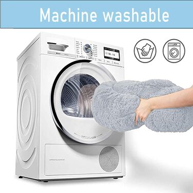 Крісло-лежанка для собак HANHAN у вигляді пончика, XXL, ортопедичне, м'яке, заспокійливе, антистрес, рожеве. Лежанка-печеринка, велика, для собак, миється, з середнім матрацом.