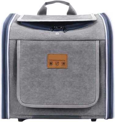 Сумка-переноска для собак на велосипед, складна, зручна для прогулянок та подорожей | Велосипедний кошик для тварин, безпечний та комфортний, підходить для котів та собак