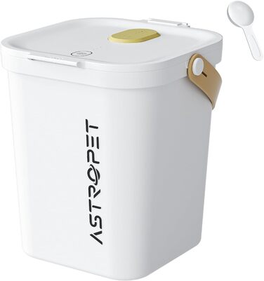 Контейнер для корму AstroPet для собак та котів, вакуумний, повітряний, з герметичним кришкою, зберігає свіжість корму