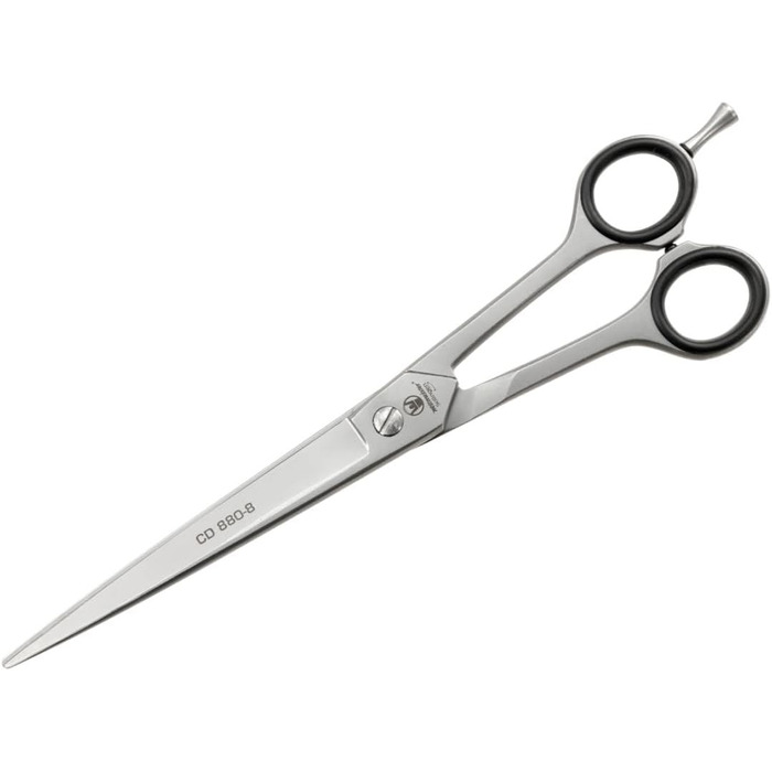 Професійна ножиці для грумінгу собак Weltmeister Solingen, 8 дюймів (20 см), мікрозубчики, преміум-якість, Made in Germany