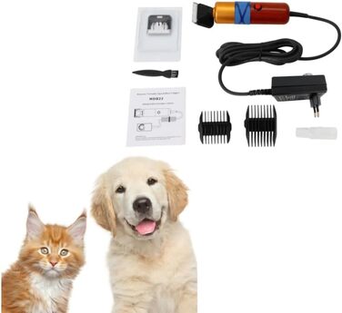 Набір для стрижки тварин: собака, кіт, кінь. Професійна тиха машинка для стрижки шерсті з регулюванням швидкості. Тример для лап.