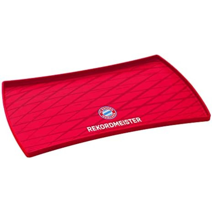 Підстилка для миски HUNTER FC Bayern München, антиковзка, 48x30 см, червона