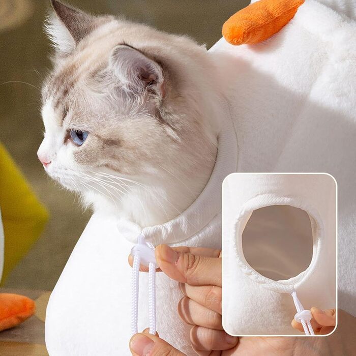 Рюкзак-переноска для тварин: регульована передня кишеня для котів та собак, анти-утікання, Anima-дизайн, жорстка підставка, для подорожей, з ременем, для цуценят та кошенят, великий гусак