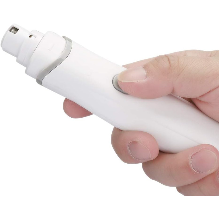 Електричний точило для собачих кігтів Yctze Leiser - точило для кігтів та догляду за ними, акумуляторний, для домашніх тварин (Сірий)