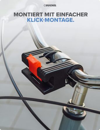 Фридріх Бухель Кошик для велосипеда спереду | Сумка для покупок | Складаний | Кошик для велосипеда з експрес-кріпленням для швидкого встановлення та зняття | Кошик для велосипеда спереду, кошики для велосипедів, велосипедна сумка, аксесуари для велосипеда