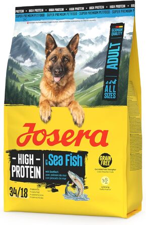 Сухий корм для дорослих собак Josera High Protein з лососем, 12.5 кг