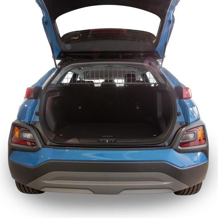 Сітка для собак Travall, сумісна з Hyundai Kona (2017-2023), захист багажника, сталева перегородка
