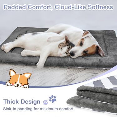 Водонепроникний килимок для собак Pawsse - зручний для подорожей, авто та кемпінгу (127 x 70 см, сірий)