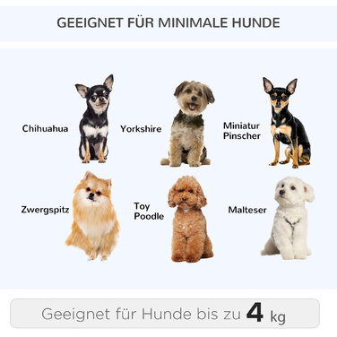 PawHut Dog Trolley 2-в-1 сумка-тоут і рюкзак для домашніх тварин, дихаючий, тканина Оксфорд, з дверима та вікном | Аосом