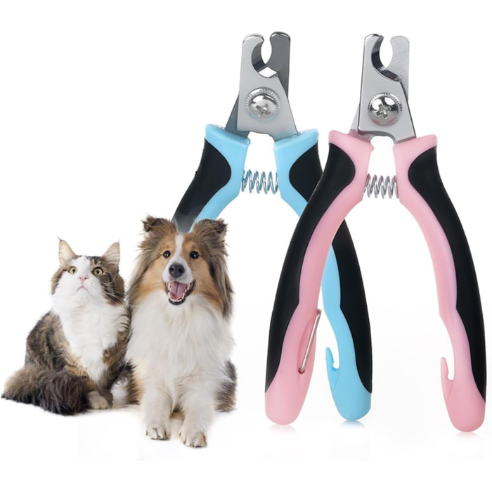 Триммер для когтів домашніх тварин BESPORTBLE: безпечний та зручний інструмент для когтів котів та собак (рожевий)