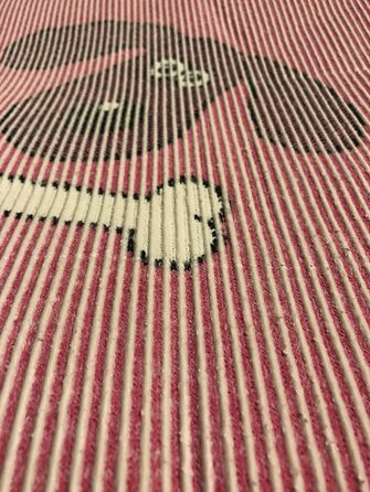 Лежанка для собак Elropet Premium 30mm: неслизька, для маленьких та великих собак, розміри S (80x50 см), колір рожевий (Vet Bed)