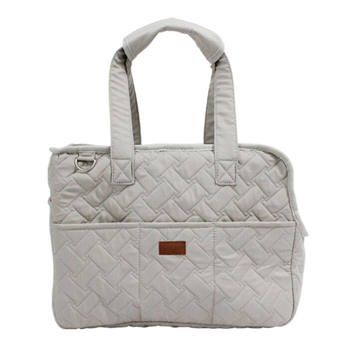 Сумка-переноска для собак маленьких порід WSFYTAM, сіра, M