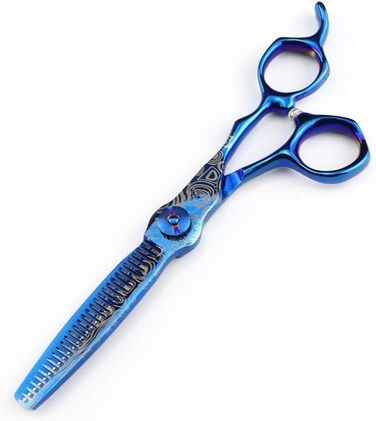 Набір професійних ножиць для грумінгу собак 6 дюймів: прямі та розріджуючі ножиці для догляду за шерстю