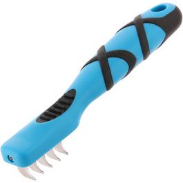 Грумінг-гребінець GROOM PROFESSIONAL для собак - видалення ковтунів, 5 зубців, неслизька ручка
