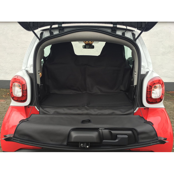 Килимок у багажник для собак MisterDotCom, чорний, Smart Fortwo 453