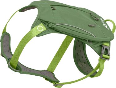 Рюкзак-шлея для собак Kurgo Cascade XL, зелений, для походів