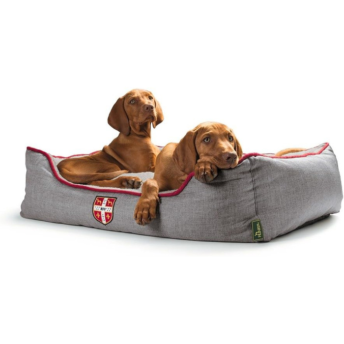Диван-ліжко для собак HUNTER Hundesofa UNIVERSITY, сірий, розмір L (70 x 60 x 25 см)