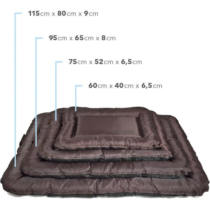 Крісло-ліжко для собак та котів, розмір L (95 x 65 см)