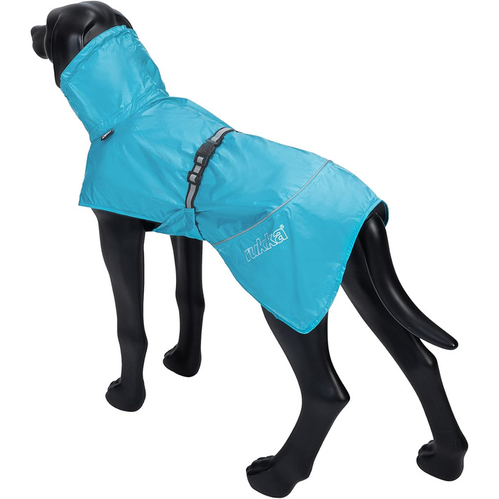 Дощовик для собак Rukka Pets HASE, бірюзовий, 40 см