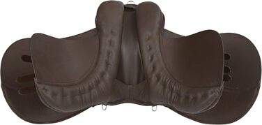 Сідло Covalliero Sattelset для Haflinger, коричневе, 17,5 дюймів: комфорт та хороша посадка