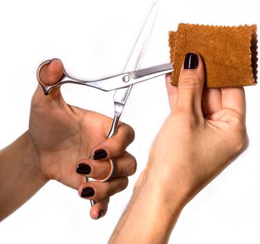 Набір професійних ножиць для грумінгу собак AEXYA Premium Lady 3SR, нержавіюча сталь, прямі та вигнуті леза для собак та котів