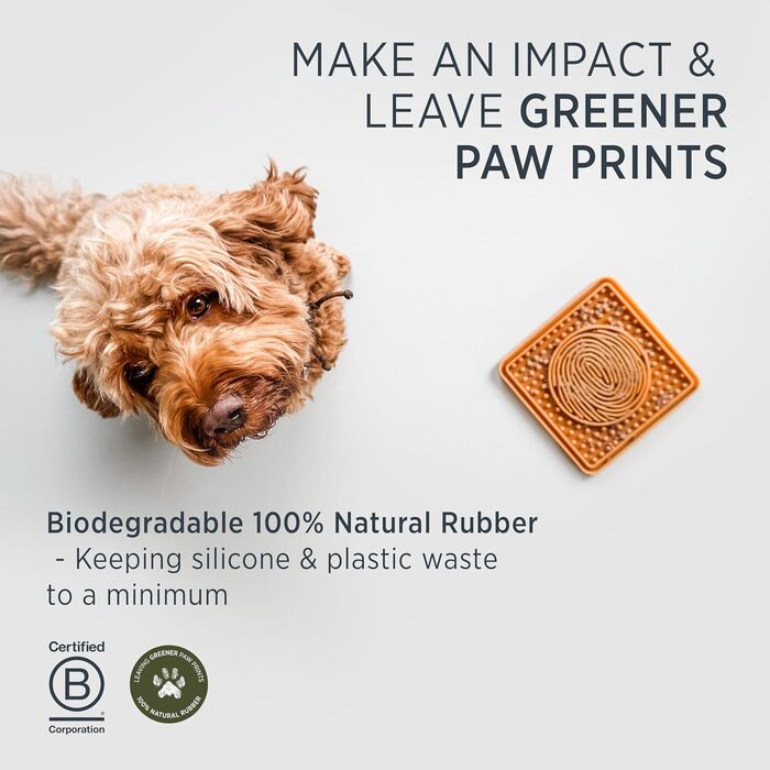 Килимок для собак Hevea з натурального каучуку (Хмарно-сірий)