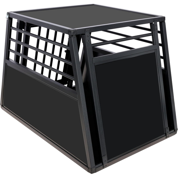 Kerbl Pet Транспортна переноска для собак Vacation, алюміній, 77x55x50 см, з антиковзним килимком, легке очищення