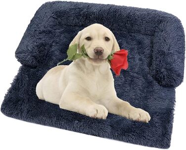 М'який лежак для собак та котів: лежанка-матрац, захист дивану, водонепроникна підкладка, 110x95x15 см, темно-сірий