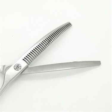 Ножиці для грумінгу собак правої кривизни, 7 дюймів, 35 зубів (для витончення)