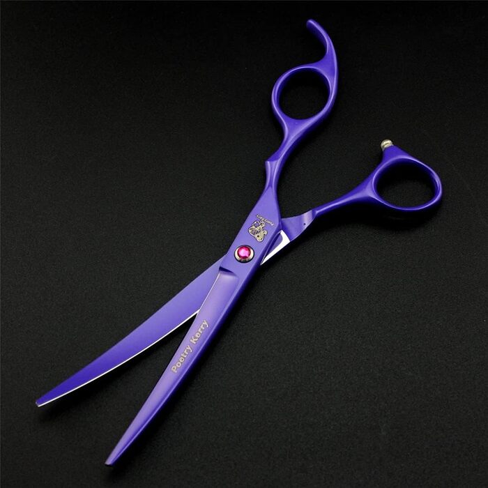 Набір ножиць для грумінгу собак 7,0 дюймів, нержавіюча сталь, для собак та котів, довге та коротке волосся