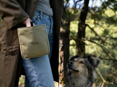 Сумка для ласощів TrendPet Snaxx для собак, 3 кольори (бежевий)