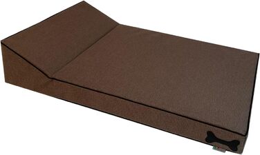 Кілимок для собак FORTISLINE Everest: міцний, водонепроникний, 120x80x9 см, коричневий