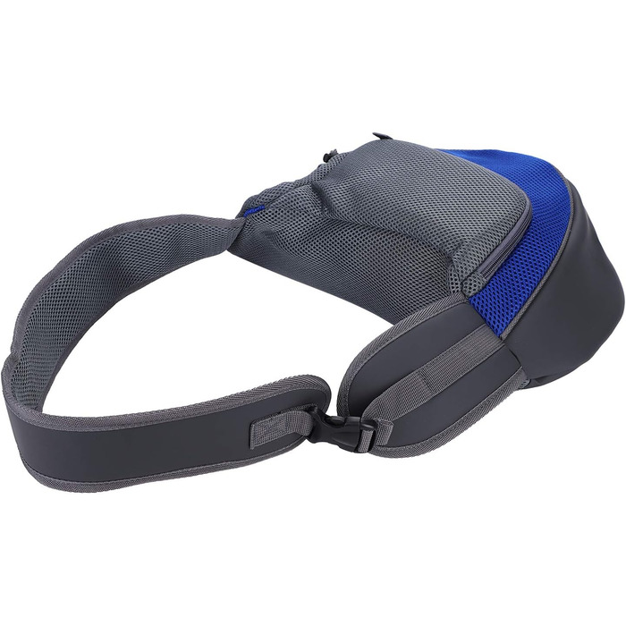 Сумка-переноска для собак і котів, блакитна. Зручна сумка-переноска для тварин, регульована, для подорожей та прогулянок на відкритому повітрі.