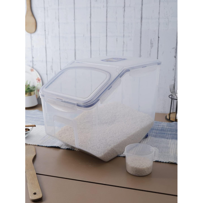 LocknLock Küchen Caddy 12L: Контейнер для зберігання продуктів з кришкою | 35 x 23 x 27 см