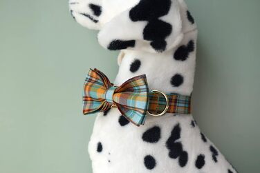 Іменний нашийник для собак з металевою застібкою: персоналізовані нашийники з гравіюванням імені, телефону та адреси, в клітинку