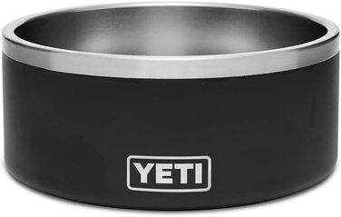 YETI Boomer 8 - Миска для собак з нержавіючої сталі, чорна, 1.8 л, протиковзна
