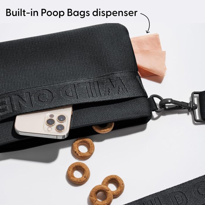 Wild One Лекарлі-мішечок – в'язаний з переробленого матеріалу, чорний