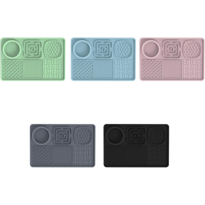 Силіконовий килимок для собак та котів Upgrade XL з великим присоском (без BPA) - Рожевий