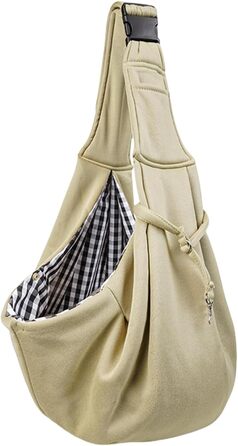 Сумка-переноска для собак, дихаюча переноска для дрібних тварин | Легке багатофункціональне аксесуар для подорожей, походів, активного відпочинку, прогулянок, громадського транспорту та покупок (Хакі)