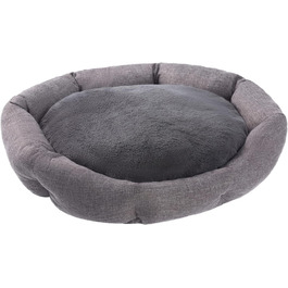 Крісло-ліжко для собак Octagon з знімним та пральним подушками, сірий колір